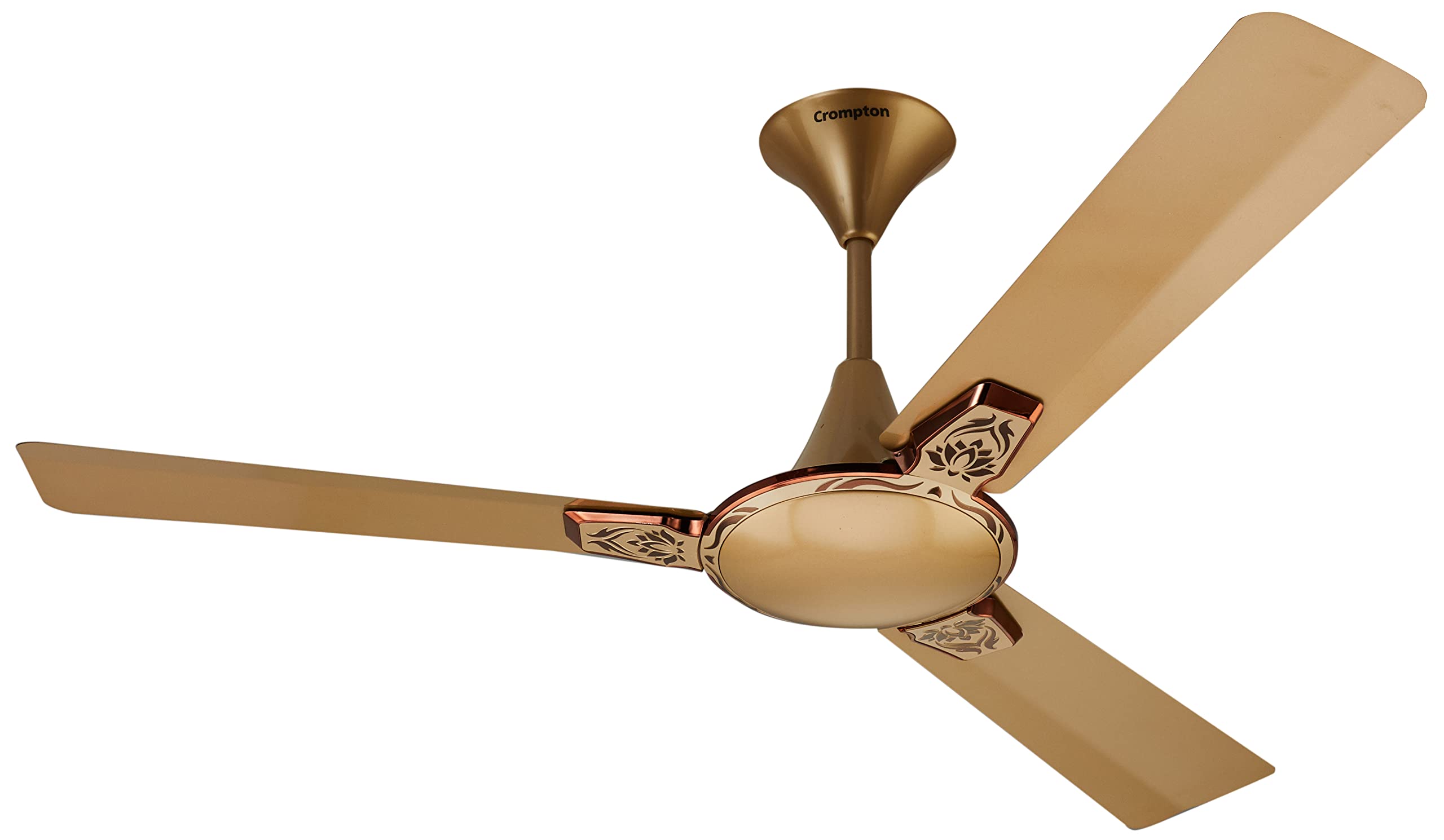 Crompton Premion Aura2 Designer 1200 mm Ceiling Fan | 3D Lotus Design | Antidust | Star Rated Energy Efficient Fan | Duratech Technology | 5 Years Warranty (Birken Effect)-image-21