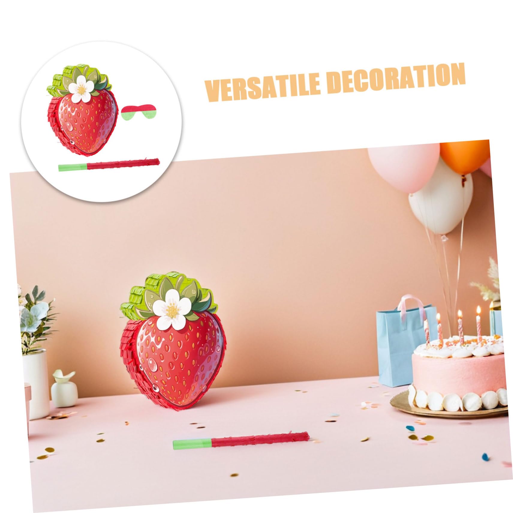 Piñata para Divertidos Decoración Temática de Frutas para Fiesta de Cumpleaños Shower y Cinco de Mayo