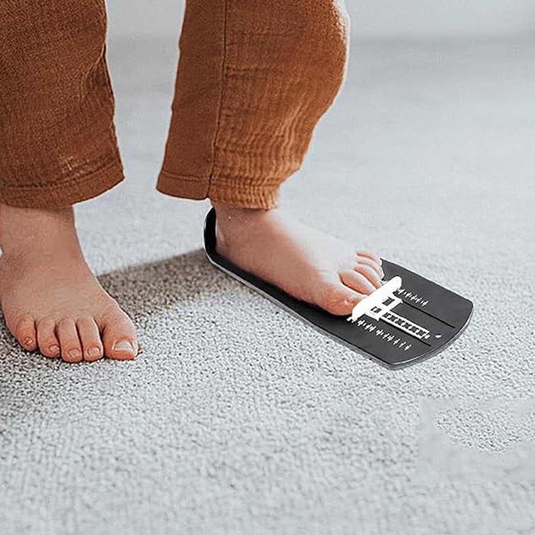 Appareil de Mesure des Pieds pour Adultes, Règle de Mesure du Pied & Détecteur de Pointure, Jauge de Pied pour Usage Domestique & Achats, Idéale pour Hommes & Femmes