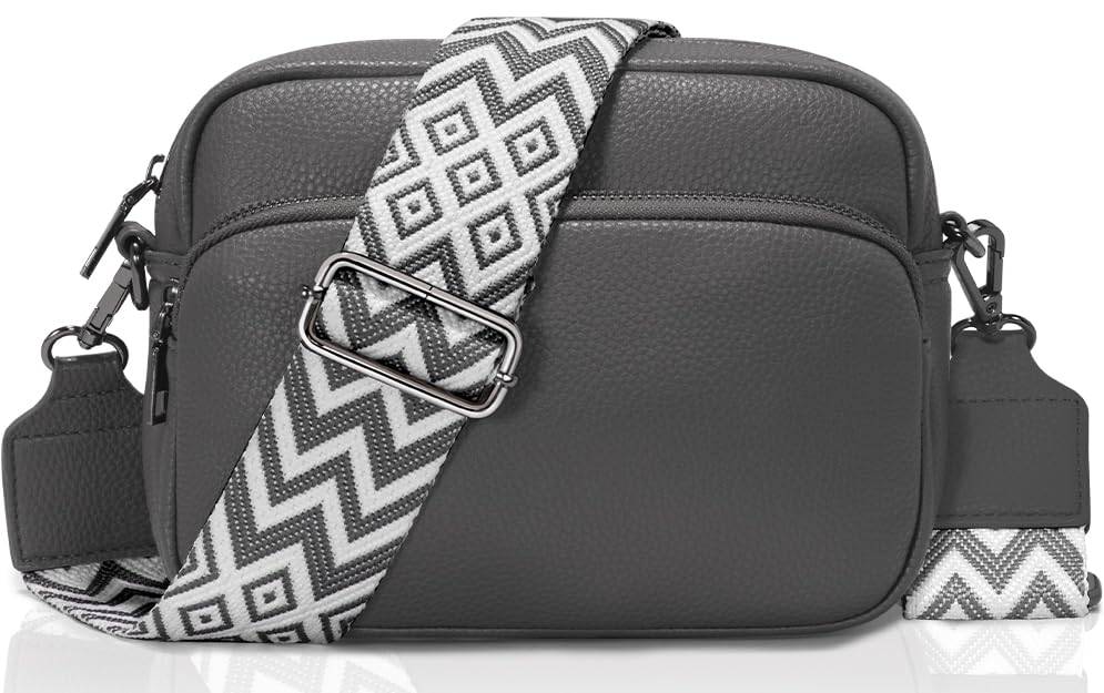 GASSDA Umhängetasche Damen Kleine Handtasche Damen PU Leder Crossbody Bag Moderne Taschen mit Abnehmbarem Schultergurt