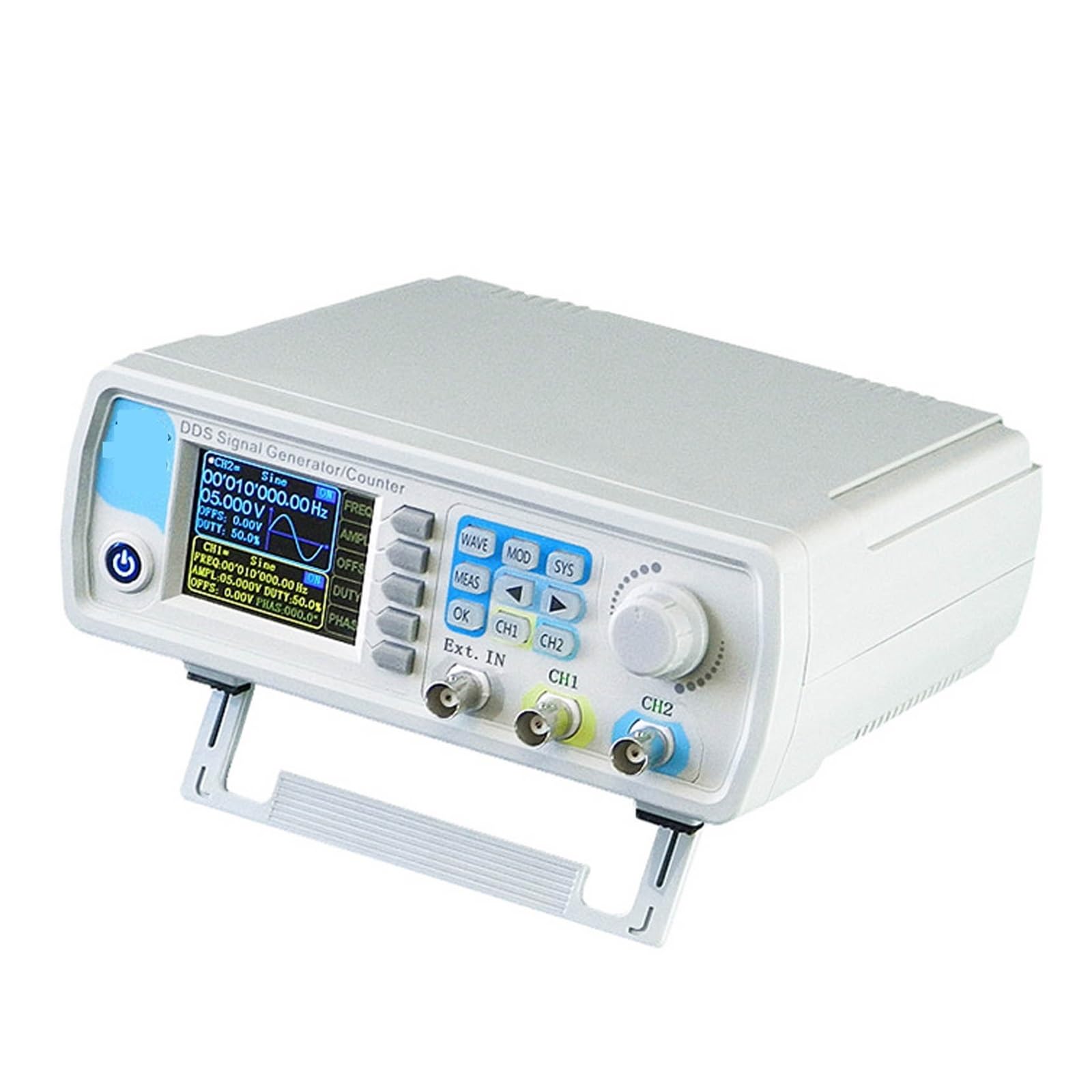 15-60MHZ Dual-channel DDS Signal Generator Misuratore di frequenza forma d'onda arbitraria Contatore controllo digitale Facilità Di Misurazione(60Mhz)