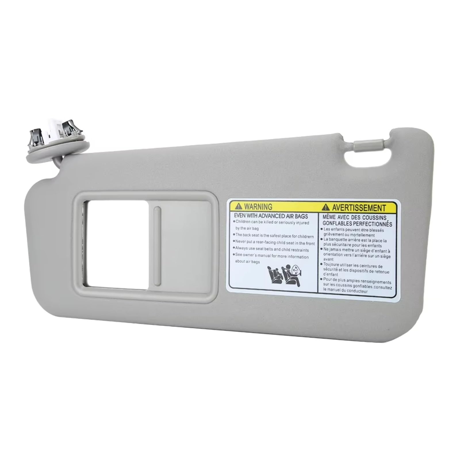 Wewnętrzna osłona przeciwsłoneczna przednia osłona przeciwsłoneczna samochodu szara strona kierowcy lewa kompatybilna z RAV4 2006-2009 74320-42501-B2, akcesoria samochodowe przeciwsłoneczne akcesoria