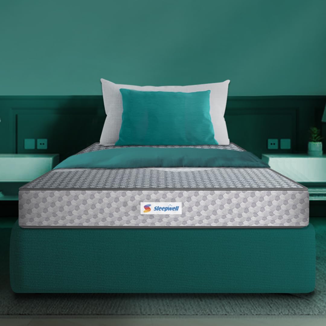See full amazon price history chart for Sleepwell Ortho PRO Profiled Mattress | Acuprofile Technology | Impression (Memory) Foam | Spine and Back Support | Profiled HR Foam | Neem Fresche Technology | Single Size | 72X30X8 | 5 Yrs Warranty Sleepwell Ortho PRO Profiled Mattress | Acuprofile Technology | Impression (Memory) Foam | Spine and Back Support | Profiled HR Foam | Neem Fresche Technology | Single Size | 72X30X8 | 5 Yrs Warranty (B0CYCH9HWX) Amazon Price History, Amazon Price Tracker