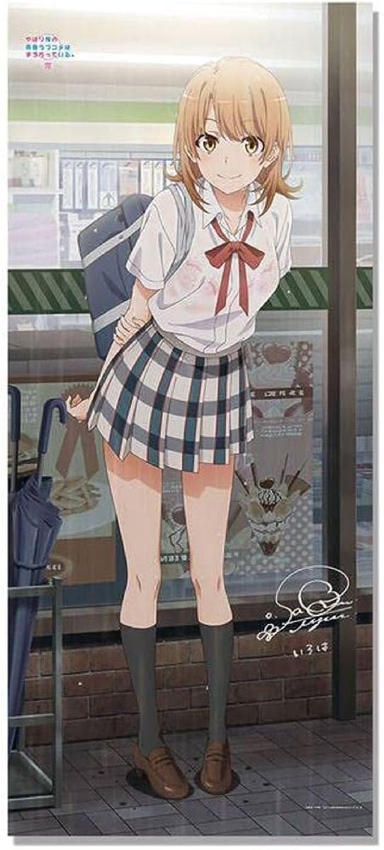 俺ガイル タペストリー （雨宿り）一色いろは 銀色サイン