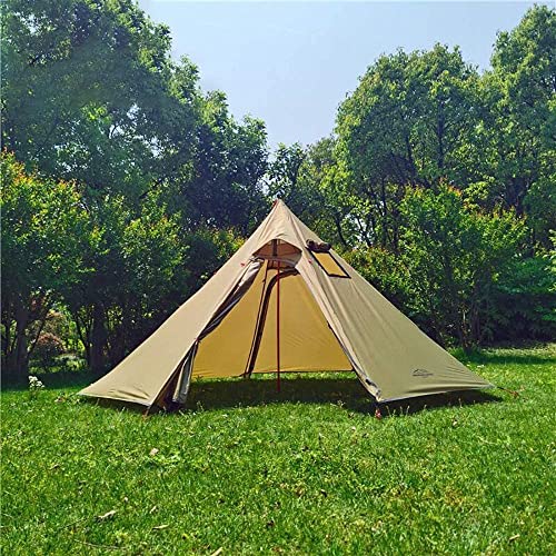 Carpa Tipi Hot con Agujero para Estufa, Hasta 4 Personas miniatura 6
