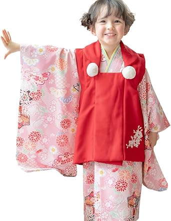 七五三　3歳 女の子　着物セット100cm Catherine Cottage 楽天市場】Catherine Cottage 七五三 3歳女の子 着物 花刺繍チュール