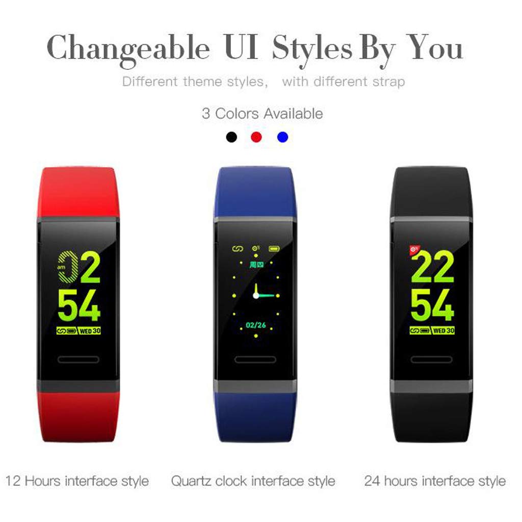 Niños Rastreador De Ejercicios, Deportivos Rastreador Monitor De Ritmo Cardíaco Reloj Podómetro del Sueño Monitor, Contador De Calorías, para Los Niños Hombres De Las Mujeres