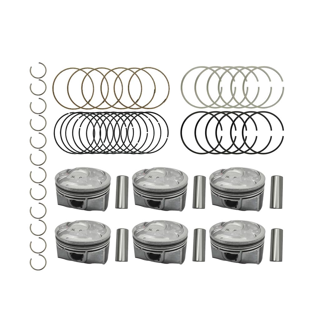 BuliBoao Engine Piston & Piston Ring Set STD Fits For Kia Sedona Sorento 3.3L 2011-2019, Cadenza 3.3L 2014-2019, For Hyundai Santa Fe 3.3L 2013-2019 - View #5