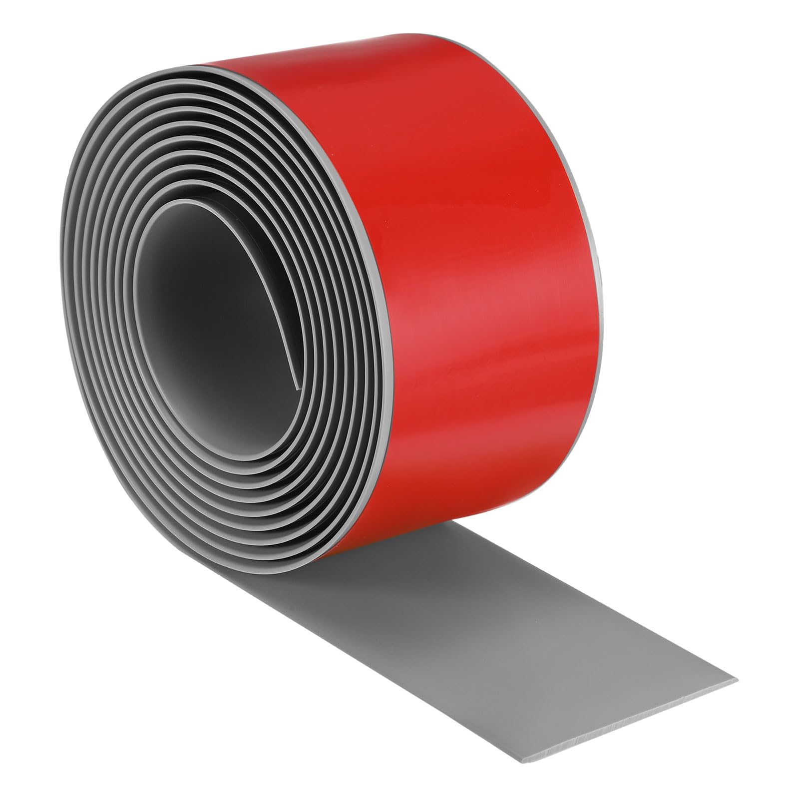 M METERXITY Bande De Transition De Sol Autoadhésive 10FTx2.99Inch Gris | PVC Laminate Bande Plate De Séparation Pour Porte Pour Joints De Sol/Carreaux/Moquette/Portes