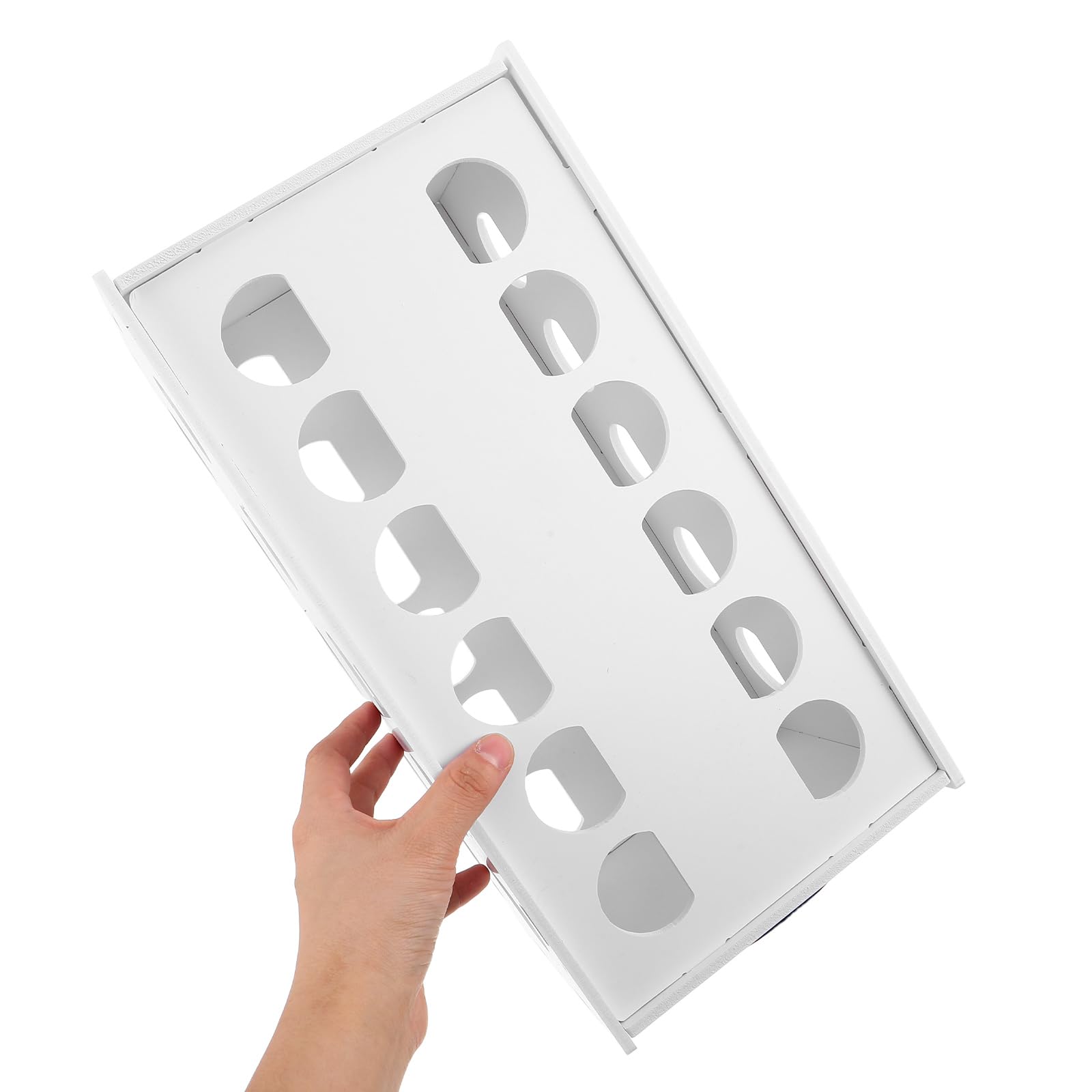 Beavorty Haarband Organizer Ständer aus Kunststoff Drehbarer 5 stöckiger Haarreifen Aufbewahrungsständer für Damen Großer Kapazität Eleganter Schmuck und Haarschmuckhalter für Schminktisch