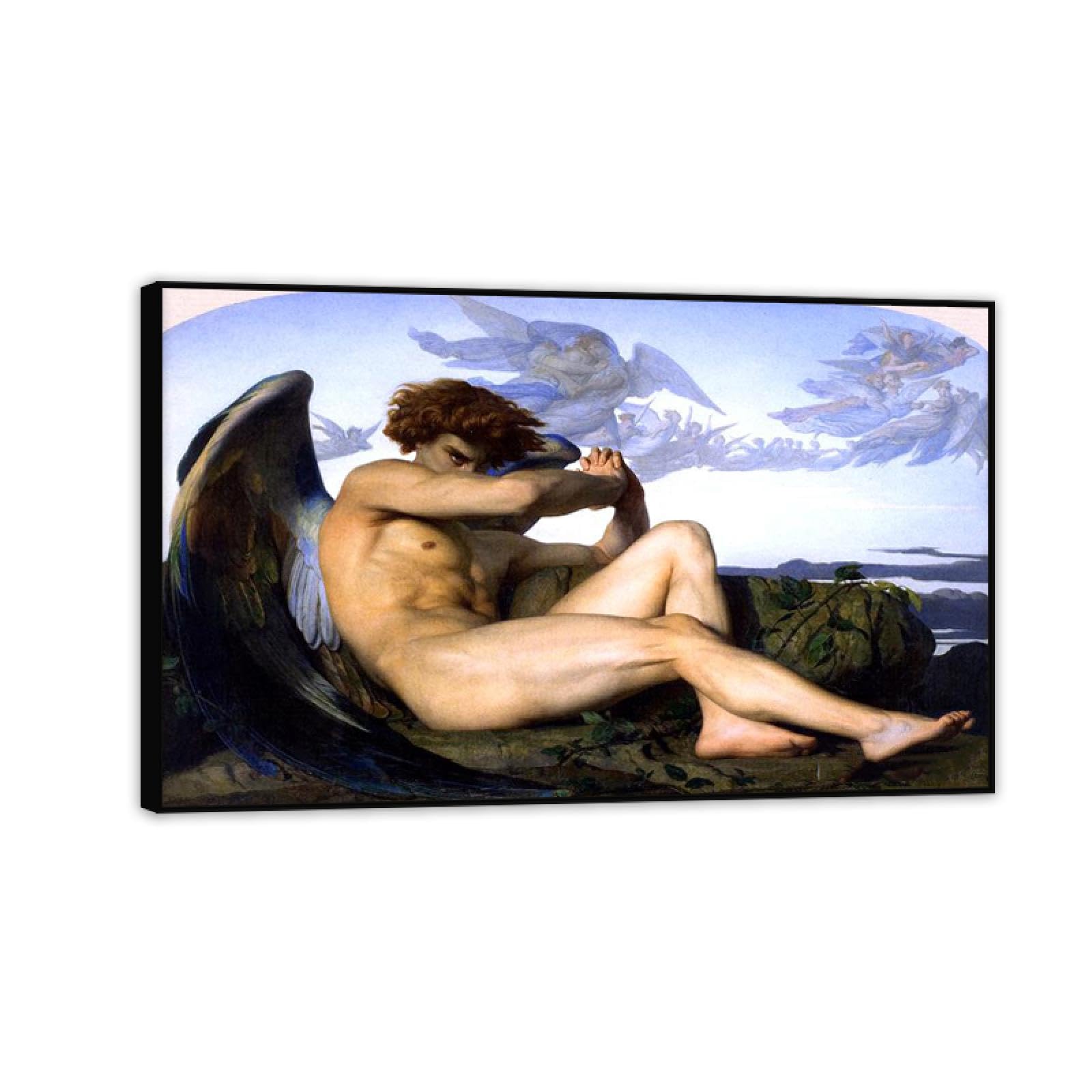 RYLJCZ Ready to Hang- Fallen Angel by Alexandre Cabanel Religious