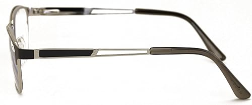 Miniatura 4 de Metal de las mujeres ninguna línea progresiva lente clara trifocal gafas de lectura con la capa antirreflectante