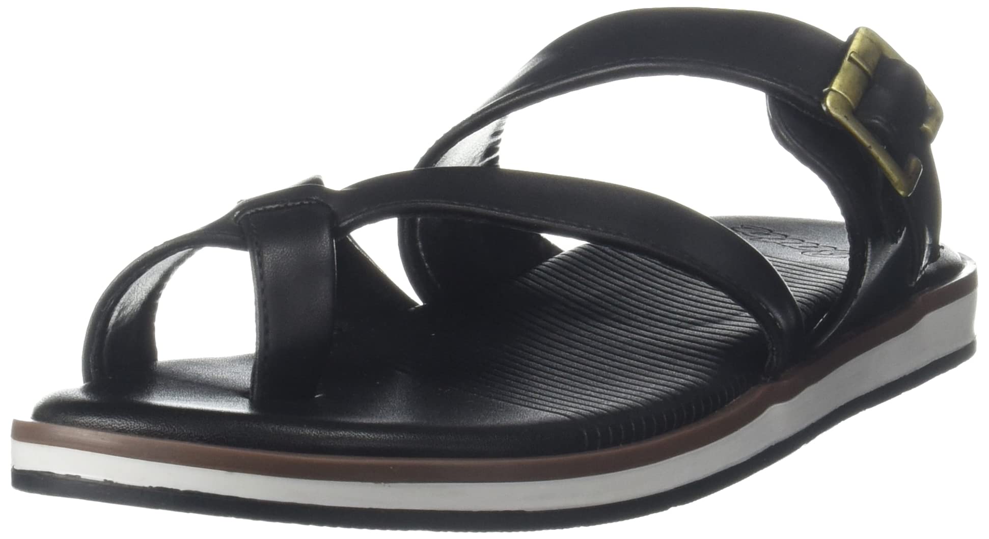 Bata Men Pedra TR Black Sandals, (B0B68GTRC3) Amazon Price History, Amazon Price Tracker
