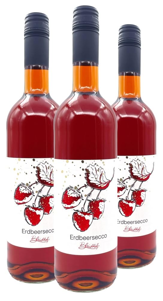 BLEICHHOF® Erdbeersecco 9,0% vol. (3x0,75l)