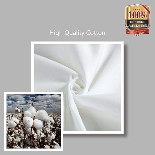 Miniatura 7 de TOPDesign - Bolsa de lona de algodón súper fuerte, grande de 10 onzas