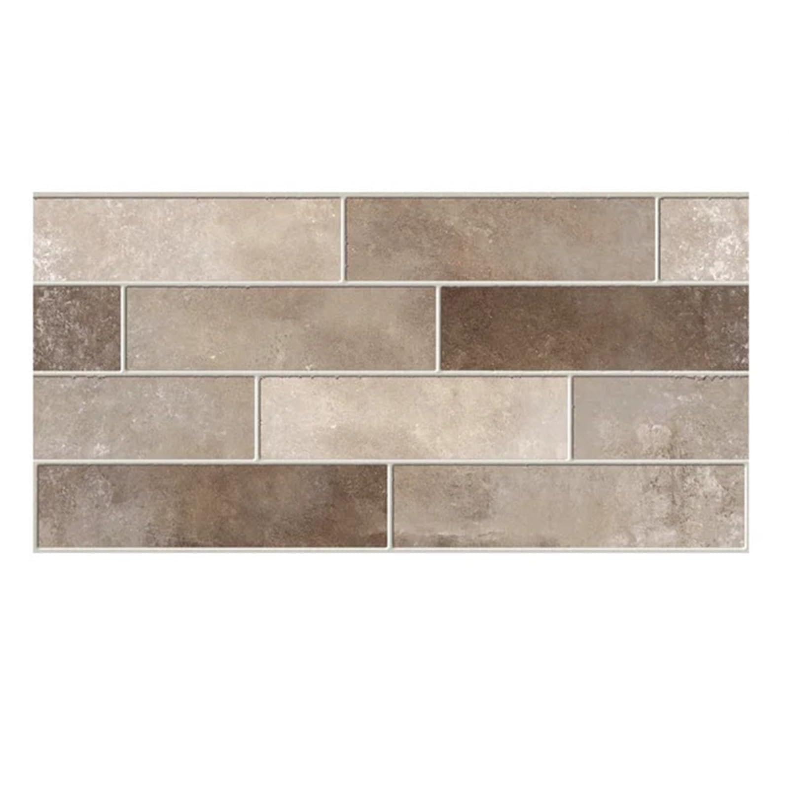 Wall Tile Sticker Tile Stickers 1pc/9pcs Backsplash Sticker Self Adhesive Wall Peel Waterproof 15cm x 30cm(Color6)
