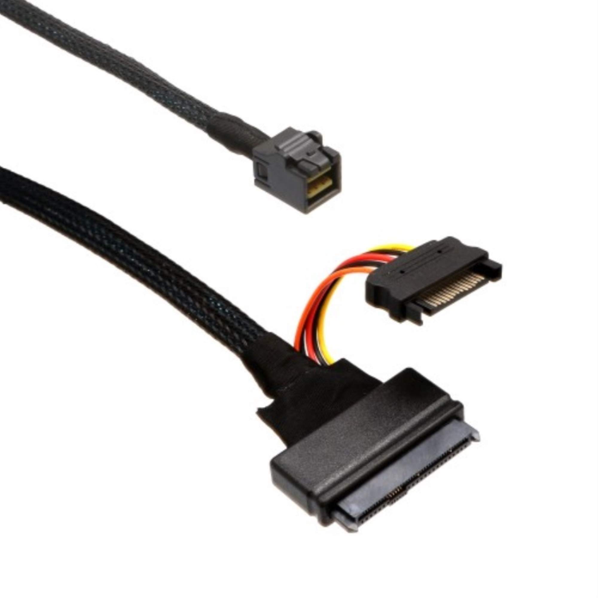 Câble U.2 PCIe vers Mini SAS IO Crest vert pour appareils informatiques - 2