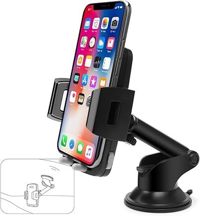 Baseus Tel?fono m?vil soporte para Auto Tel?fono M?vil Soporte con klebriger Limpian para iPhone X 8?8?Plus 7?Plus 6S Plus 6?Se Samsung Galaxy S8?Plus S8?Edge S7?S6?Note 8?5se etc.