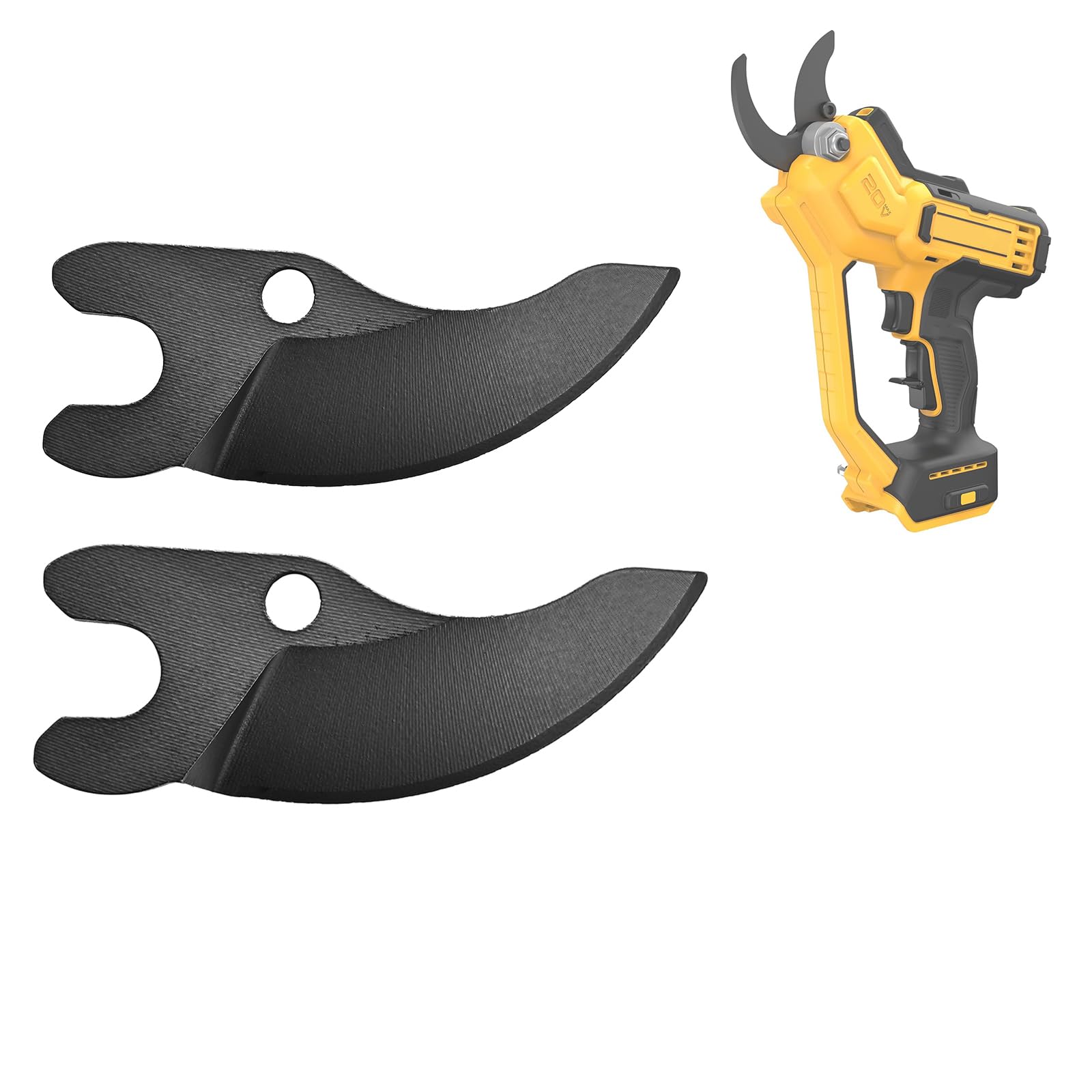 Compatible with DEWALT Pruner Part Number: N920015 (DCPR320B、DCPR320D1) Pruning Shears Blade、dcpr320 Pruner Blades (2 piece)