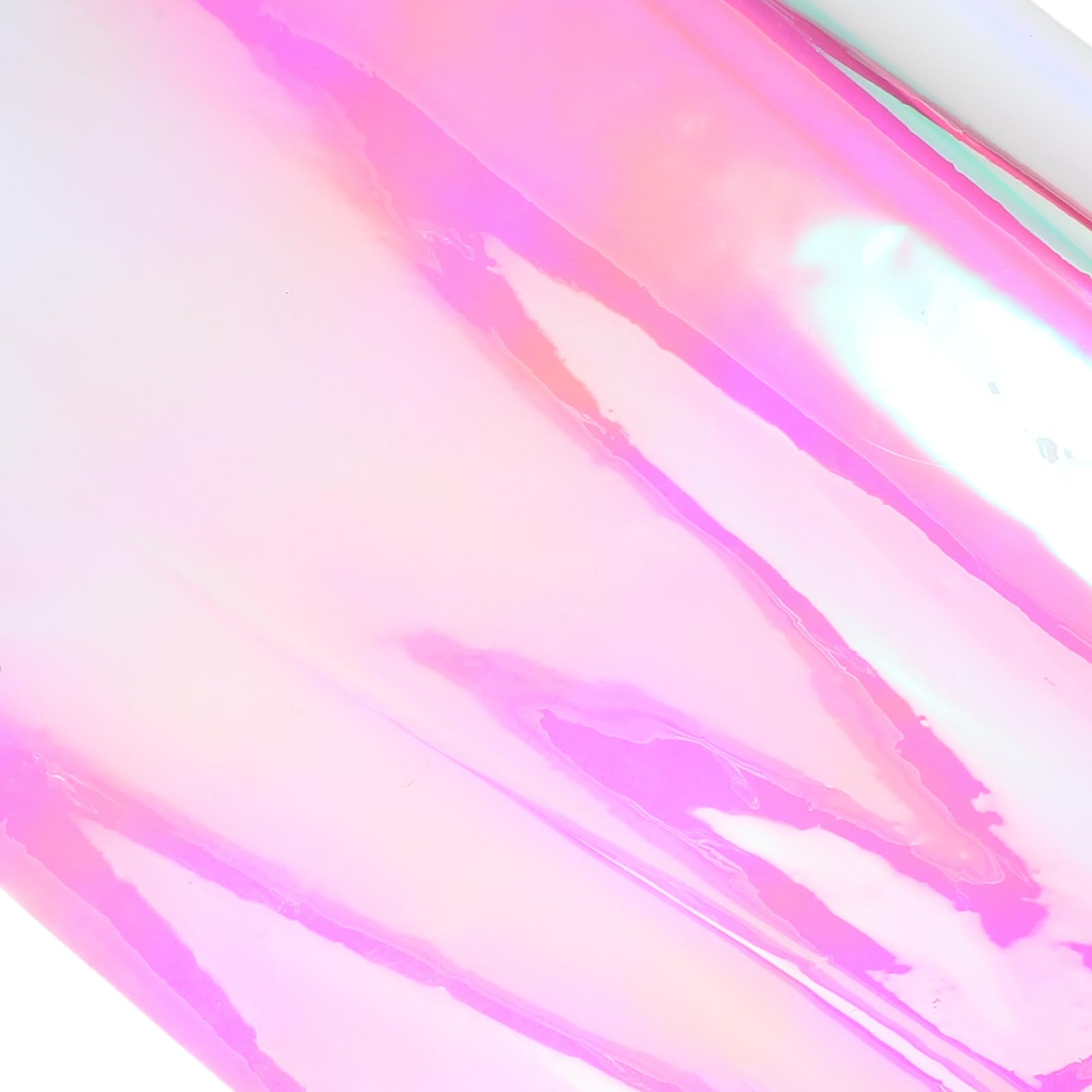 Holograficzna folia okienna: 250x40 cm kolorowa naklejka na szkło – dekoracyjna opalizująca folia okienna do dekoracji wnętrz, fotografii i filtrów światła