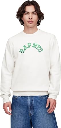 GAP Mens Fashion Logo Crew Sweatshirt