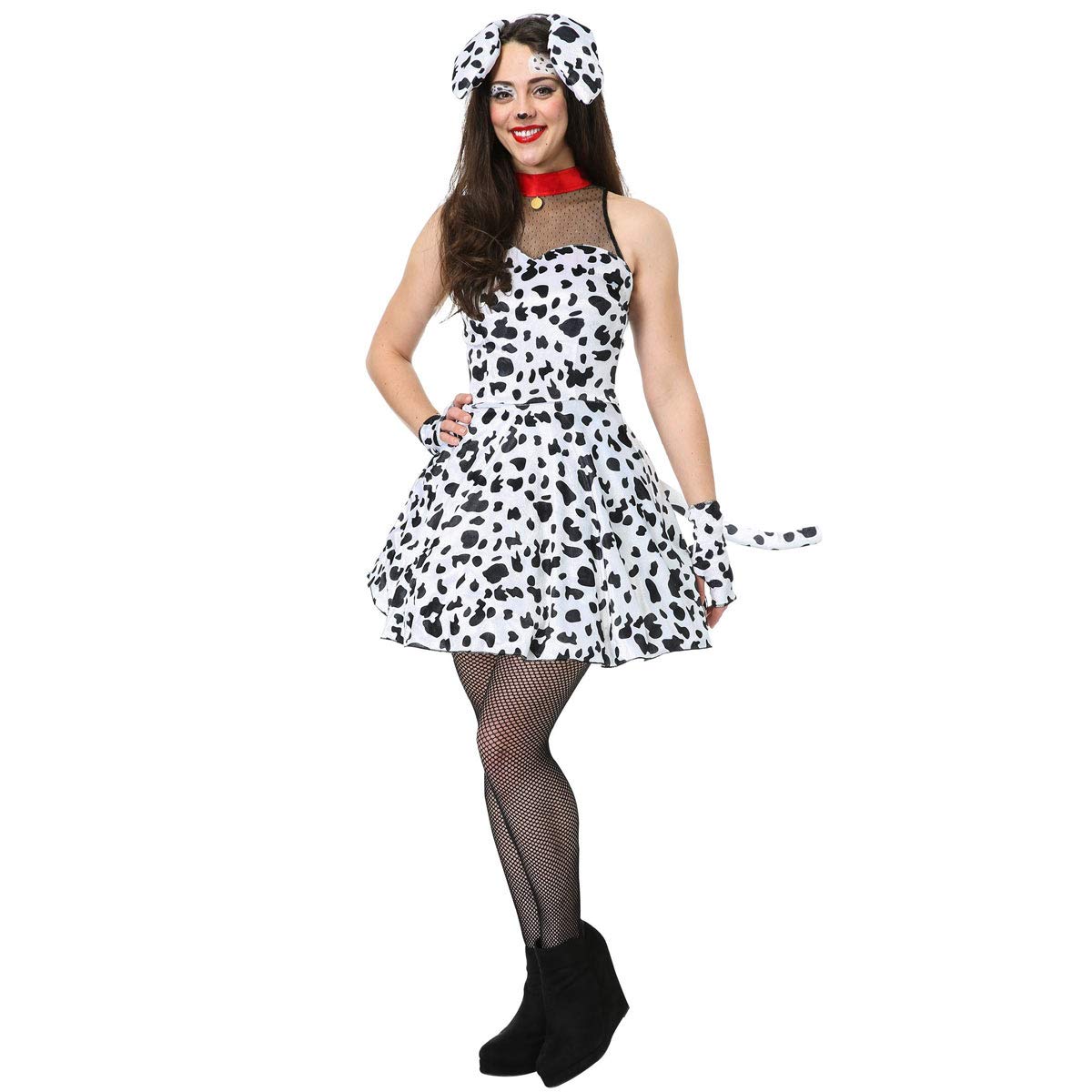FunCostumes 大人用 ダルメシアンのコスチューム Amazon.co.jp: [Fun] ダルメシアン コスプレ 柄 仮装 コスチューム 大人  [, image size:1200x1200
