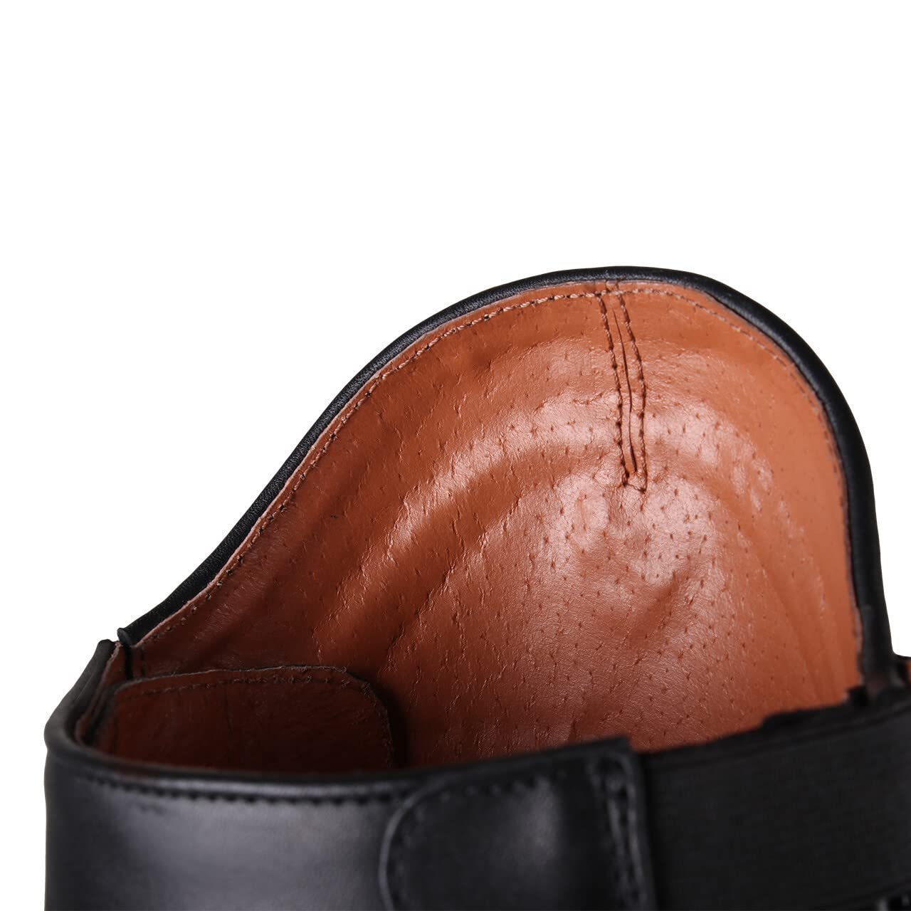QHP Hailey Bottes d'équitation larges à lacets pour adulte Noir