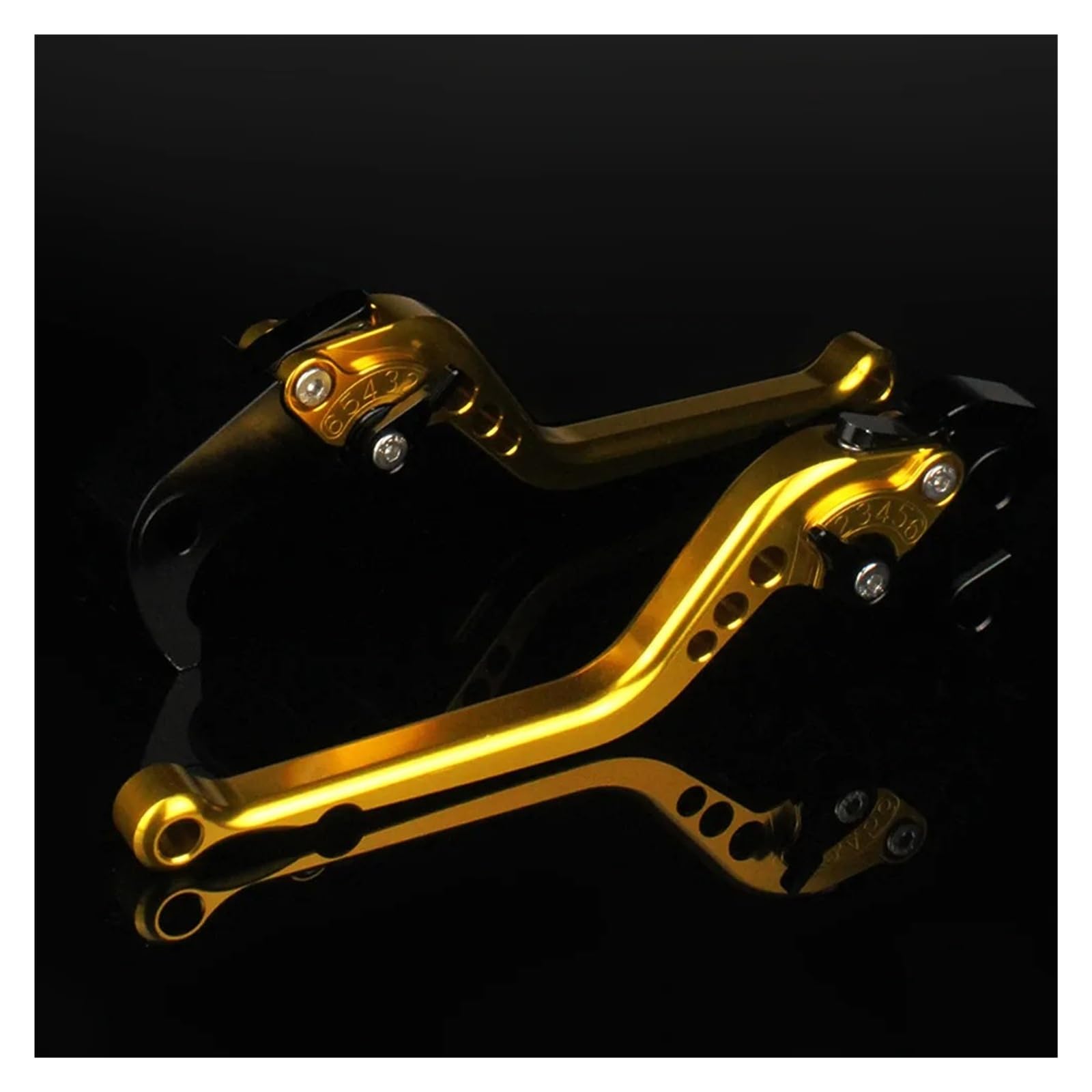 Dajmsuy 177Mm Gold Motorbike Brake Clutch Lever For Tmax 560 For Tmax560 T For Max For Tech 2019-2024 Cnc Motorcycle Adjustable Brake Clutch Lever