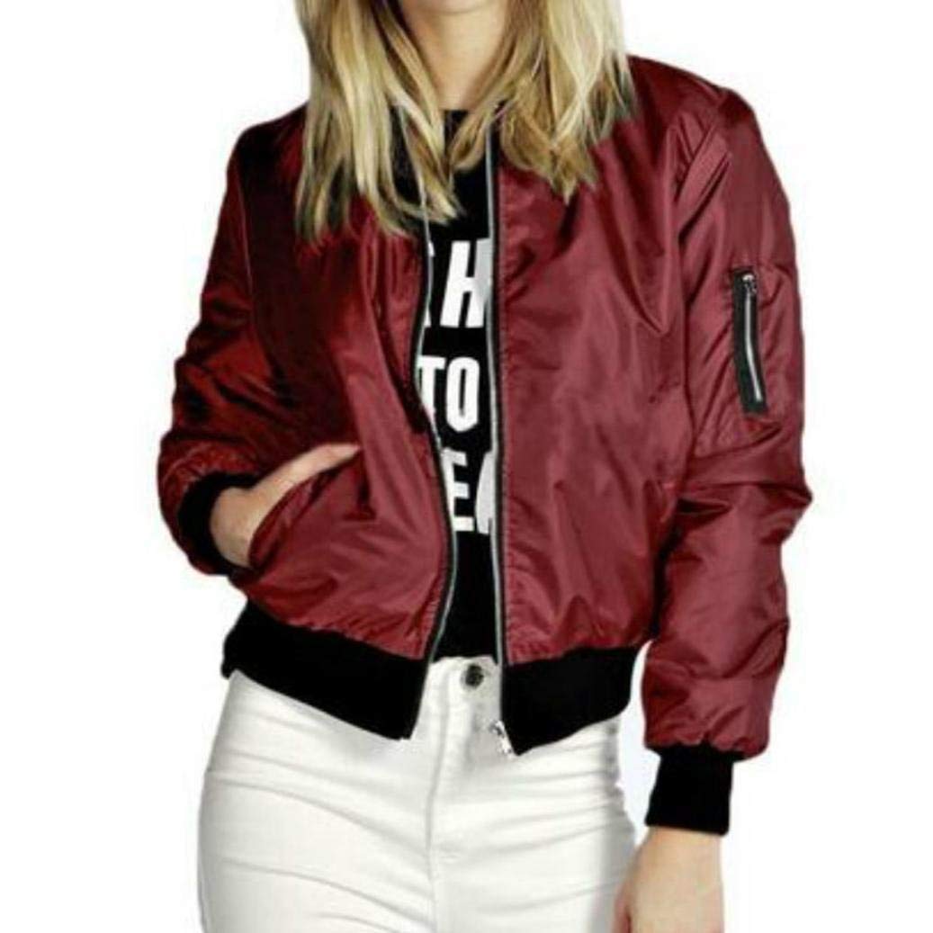 Bomberjack dames korte blouson jas casual pilotenjack