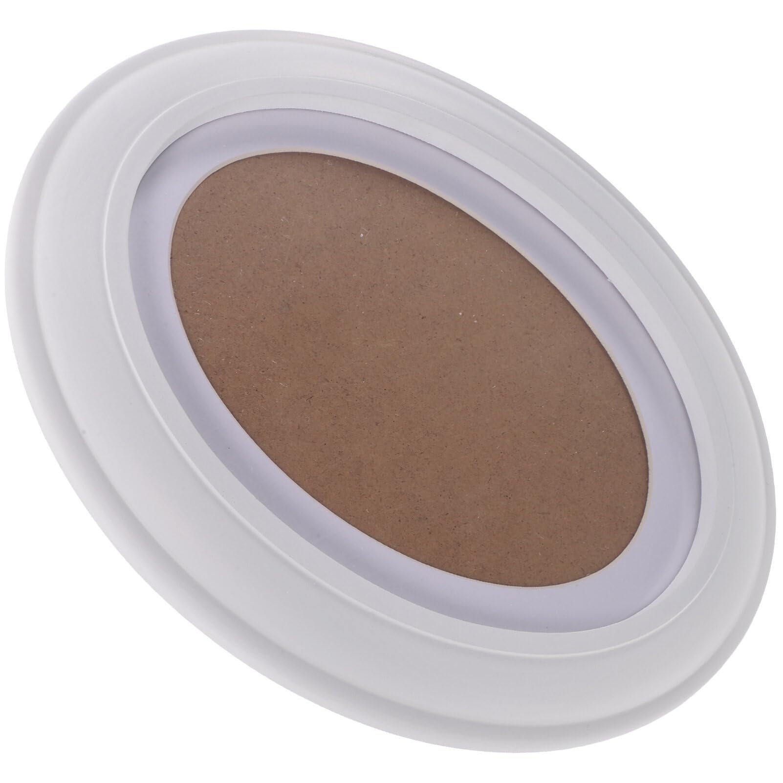 まーぼオーダー額縁★ウォルナット色 W11】木製 デザイン 表札 ウォルナット 楕円型【デザイン工房