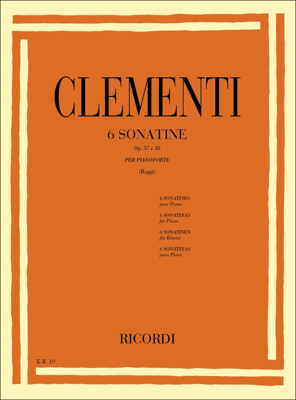 6 Sonatine Op. 37 E 38