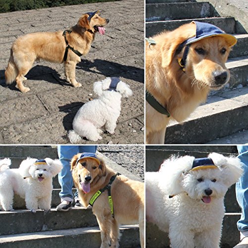 Petall Pet Dog Outdoor Cap Cool Denim Hat thumb #1