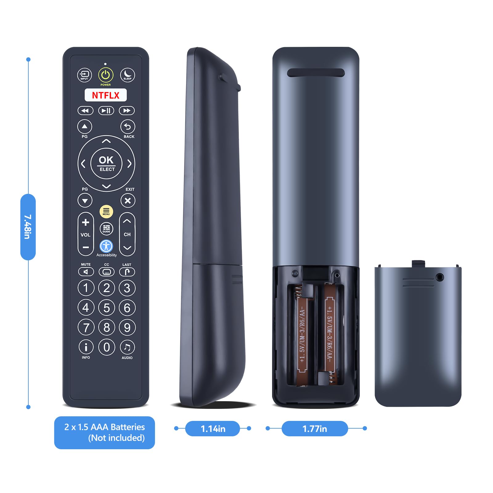 Amazon.com: PZL New Universal Replacement Remote Control for Enseo