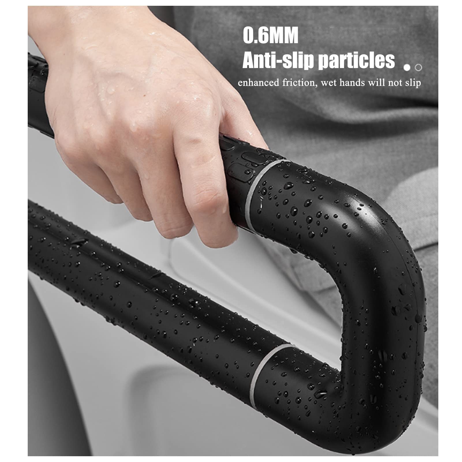 X&Z-XAOY Barras De Seguridad Abatibles para Baño Agarraderas Plegables De Pared Asideros De Ducha De Acero Inoxidable para Ancianos Bariátricos Embarazadas Discapacitados (Size : 70cm)