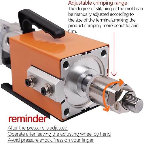 Miniatura 5 de Máquina neumática de prensado de terminales de alambre accionados por aire de la herramienta Awg28-7 de la virola AM 6-4