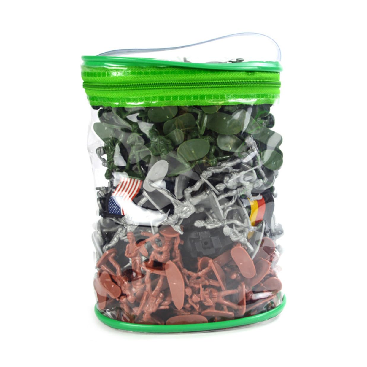 Set Militare 130 Pezzi Plastica Soldatini Simulazione | Tavolo Sabbia, Design Vivido, Stile Contemporaneo, Giocattoli Soldatini