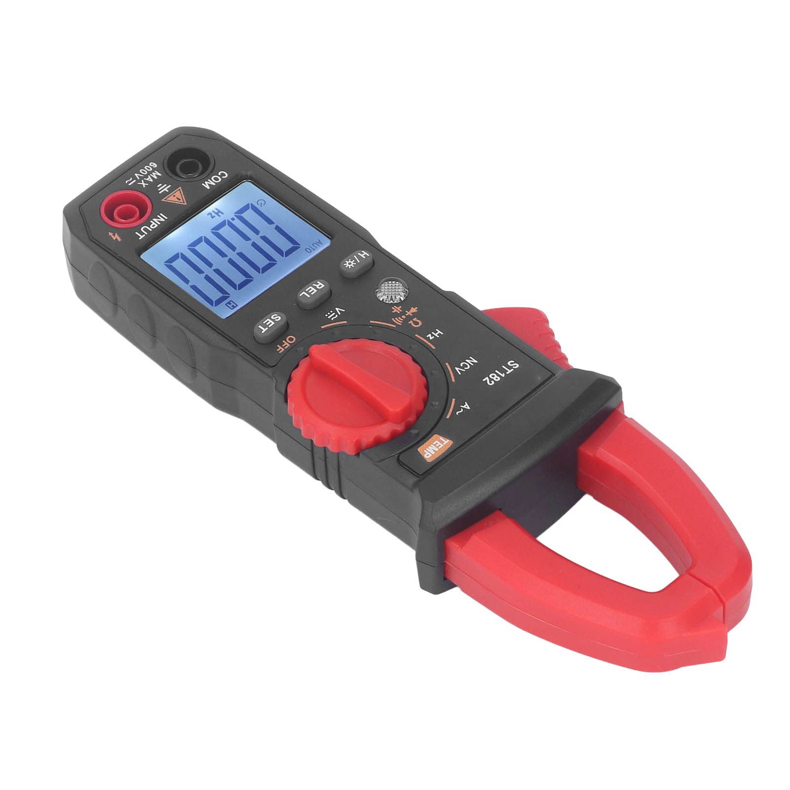 Clamp Meter Digital Multimeter AC Current Voltage Tester with Temperature Measurement