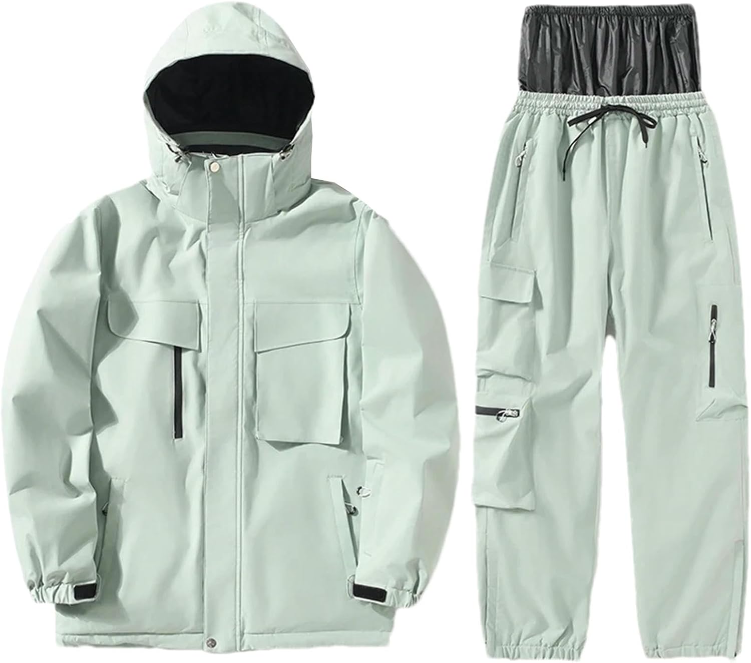 Men Winter Clothes Snowboarding Snow Suit Sets Ski Jacket Pant