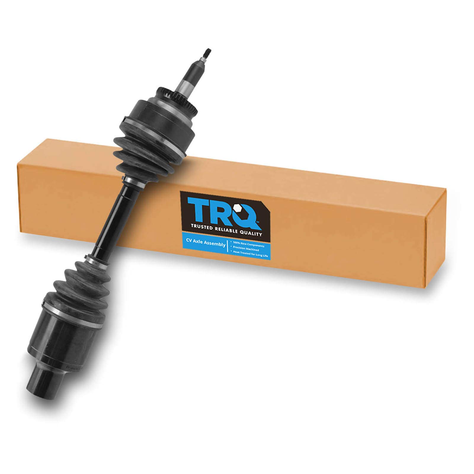 TRQ Front Right CV Axle Shaft Assembly Passenger Side Compatible with 2007-2015 Ford Expedition 2009-2014 F-150 Lincoln Navigator