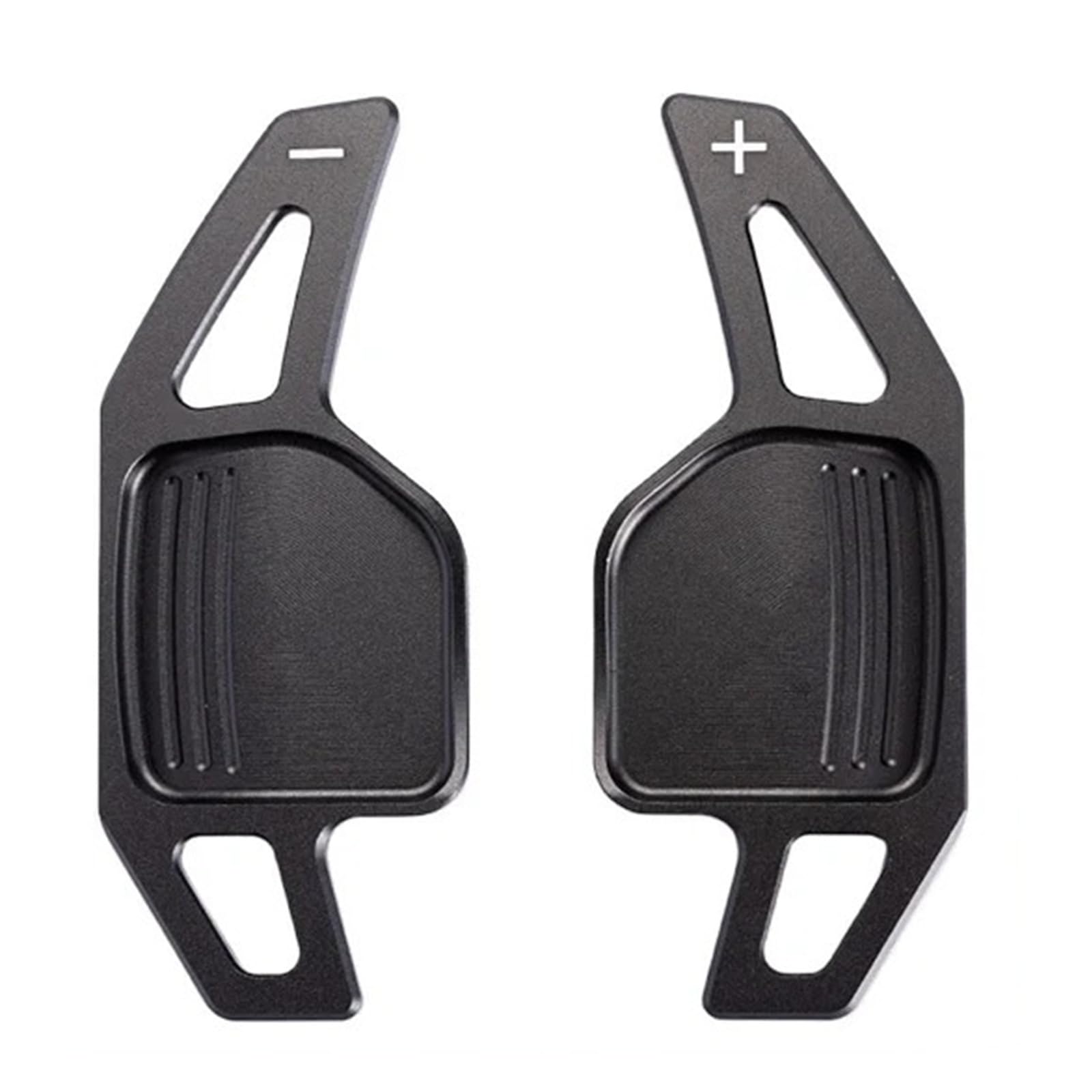 Xxiucj Car Paddle Shifter Extensions for A4 for B8 for A3 for 8P for S3 for A5 for A6 for S6 C6 for Q5 for A8 for R8 TTS MK2Steering Wheel Paddles Shifters(for Type A Black)