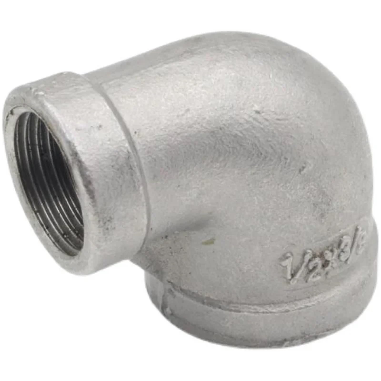 1/8'' - 2'' Female Thread 304 Stainless Steel Reducing Elbow DN6 - DN50 Water Pipe Fitting SS304 Coupling Joint Connector(DN50-DN32)