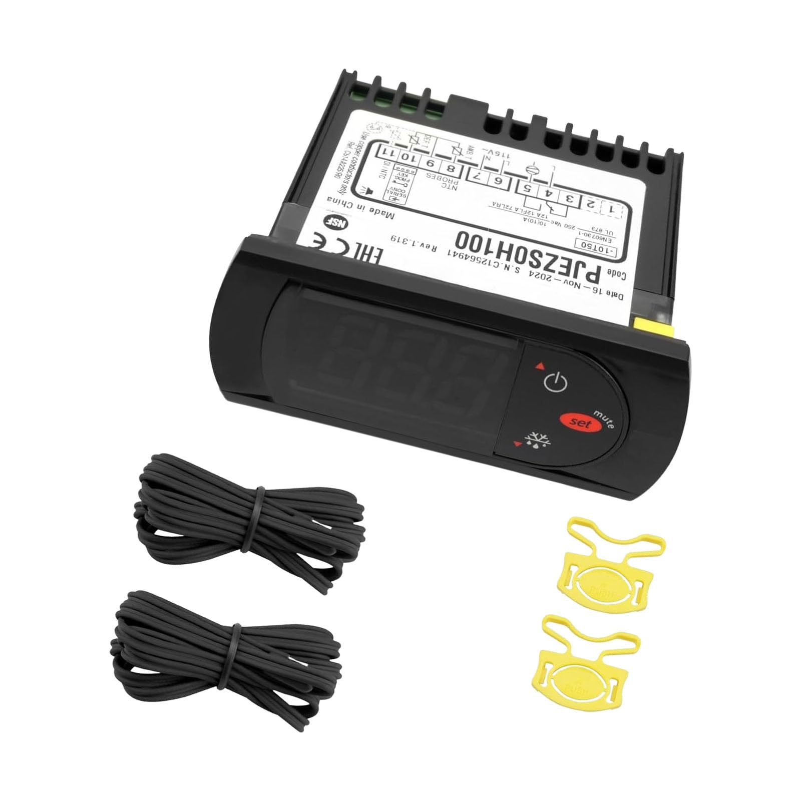 Mekalero PJEZS0H100 Digital Temperature Controller Temperature Sensing Probe for Refrigerator Fast Response Accessories Accuracy Transducer