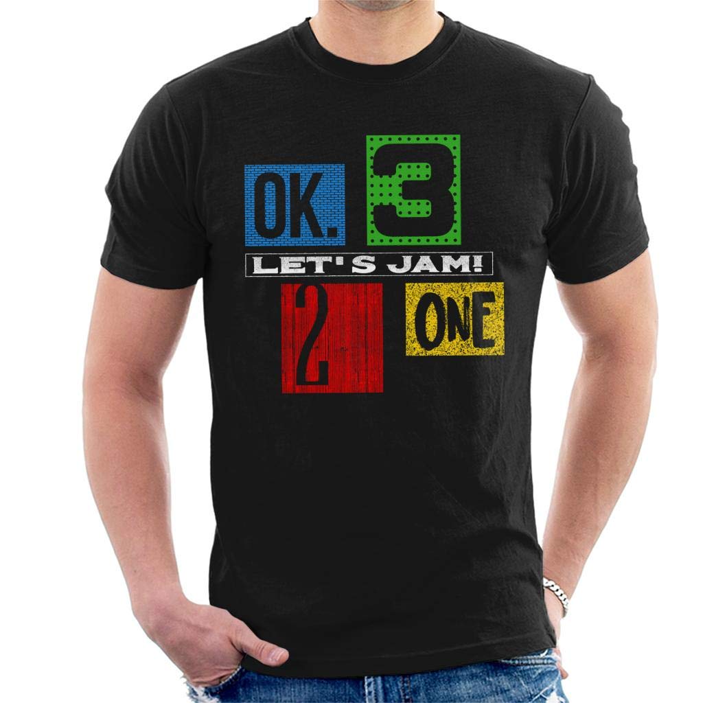Lets Jam Cowboy Bebop Men's T-Shirt Black