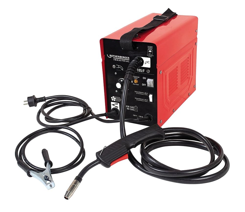 ROTHENBERGER Industrial Set spawarka do drutu wypełniającego RoCored Welder 90 | do spawania drutu wypełniającego bez dodatku gazu ochronnego | 1500000542