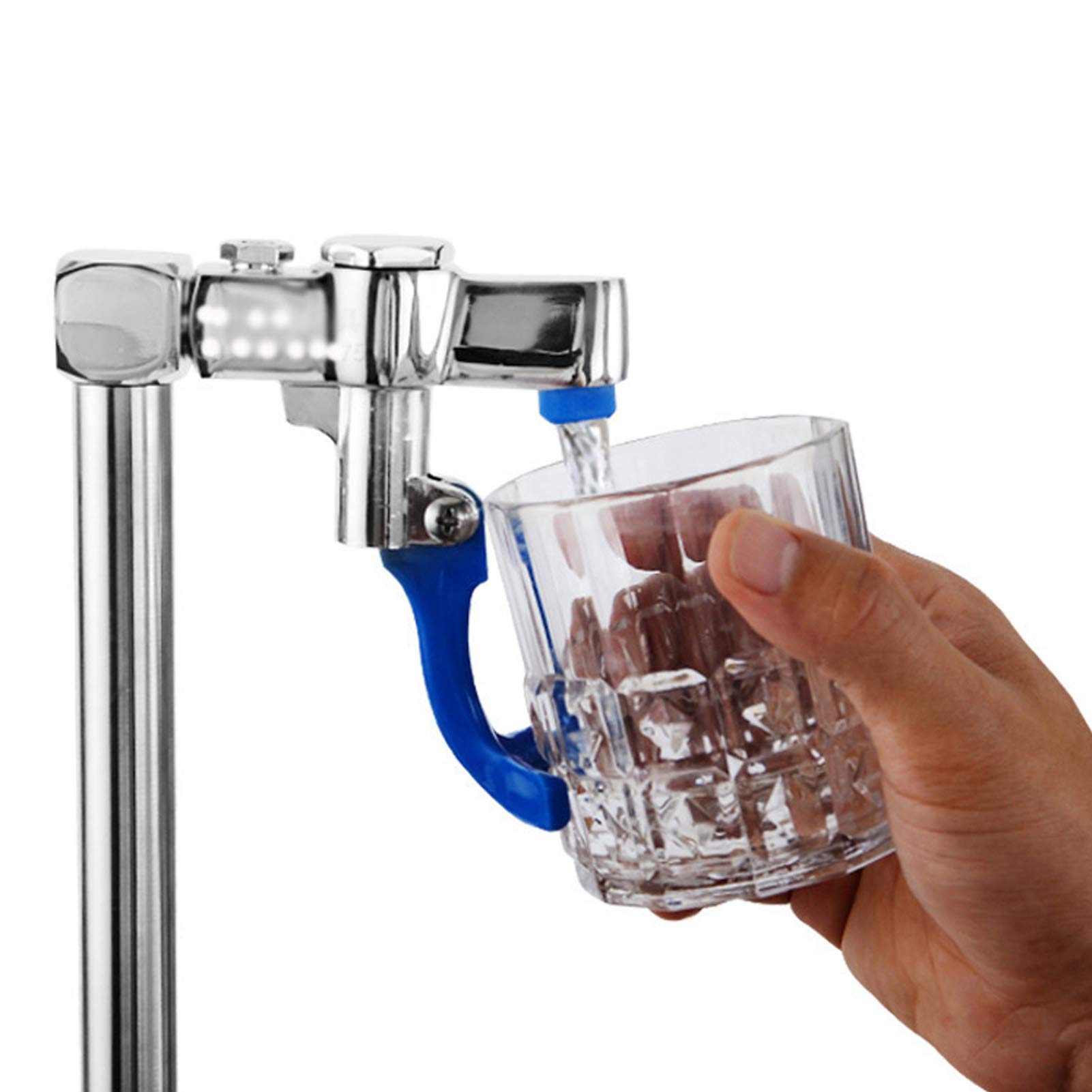 Glass Washer Pitcher Rinser Stainless Steel Bar Glass Rinser For Sink ...