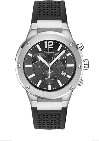 Ferragamo Mens Swiss Made Watch F-80 Collection