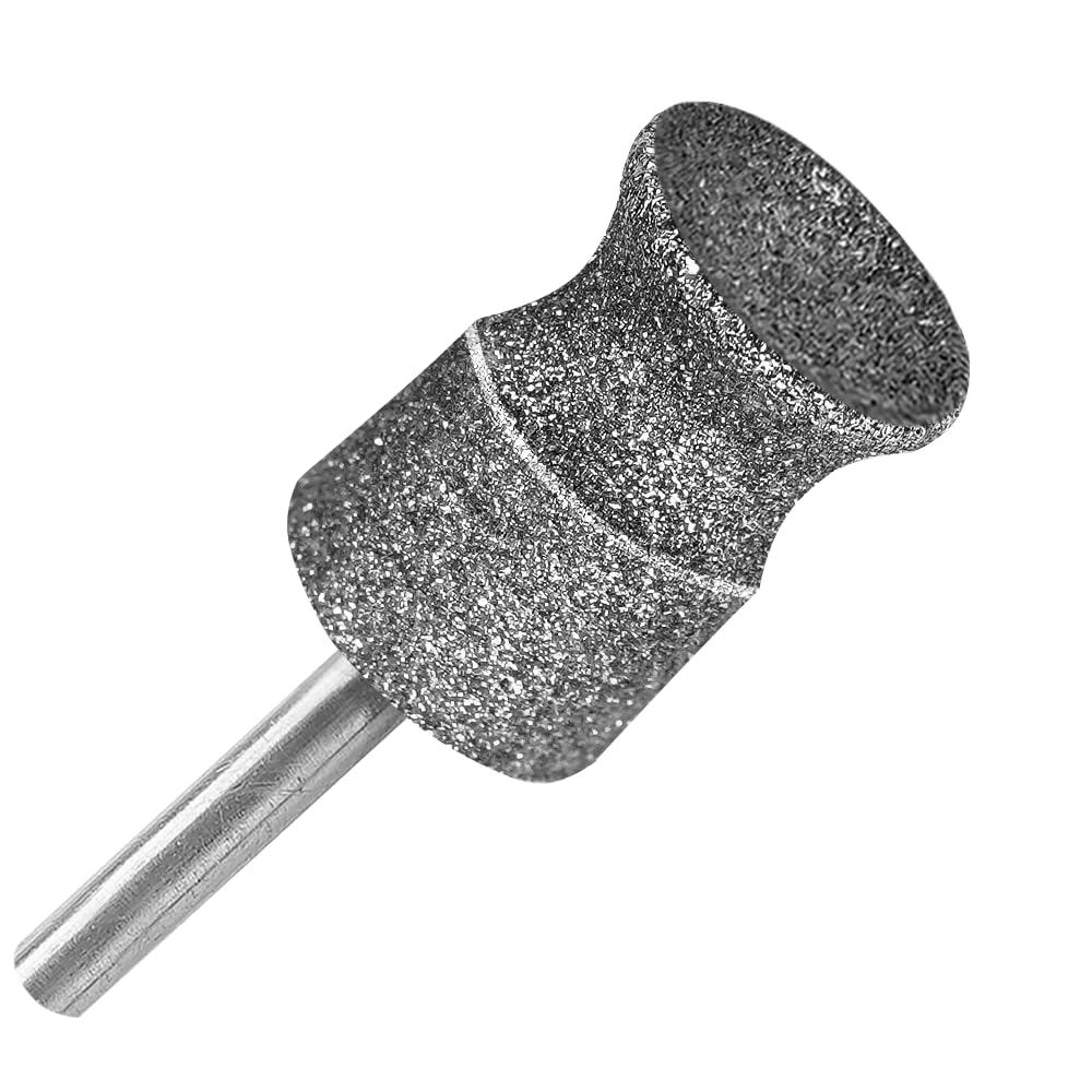 KITGUARD Diamond Dremel Dog Nail Grinder Bits for Rotary Tool-1/8'' Dremel Dog Nail Grinder Attachment-Pet Bit Work for Animals Nail Care (XX Large Q)