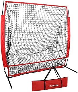 ZENY Portable 5'x5' Baseball Softball Practice Sports Net Hitting Pitching Batting Training Net