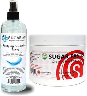 Sugaring Paste for Beginners Kit + Pre Treatment Sugaring Cleanser