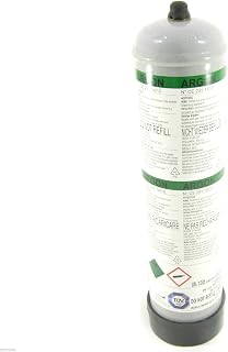 Bouteille D'Argon Oxyturbo 1 Litre - Usage Unique, Embout M10x1 - Pour Soudage TIG/MIG